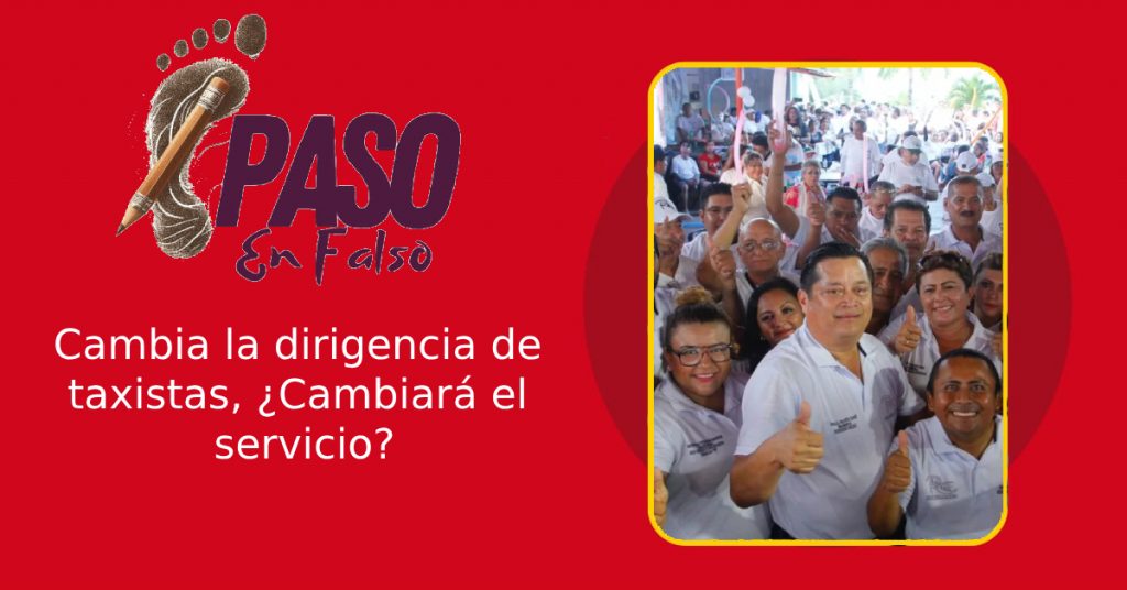 Paso en falso taxistas