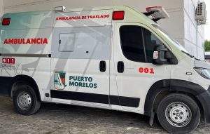 puerto morelos ambulancia menor