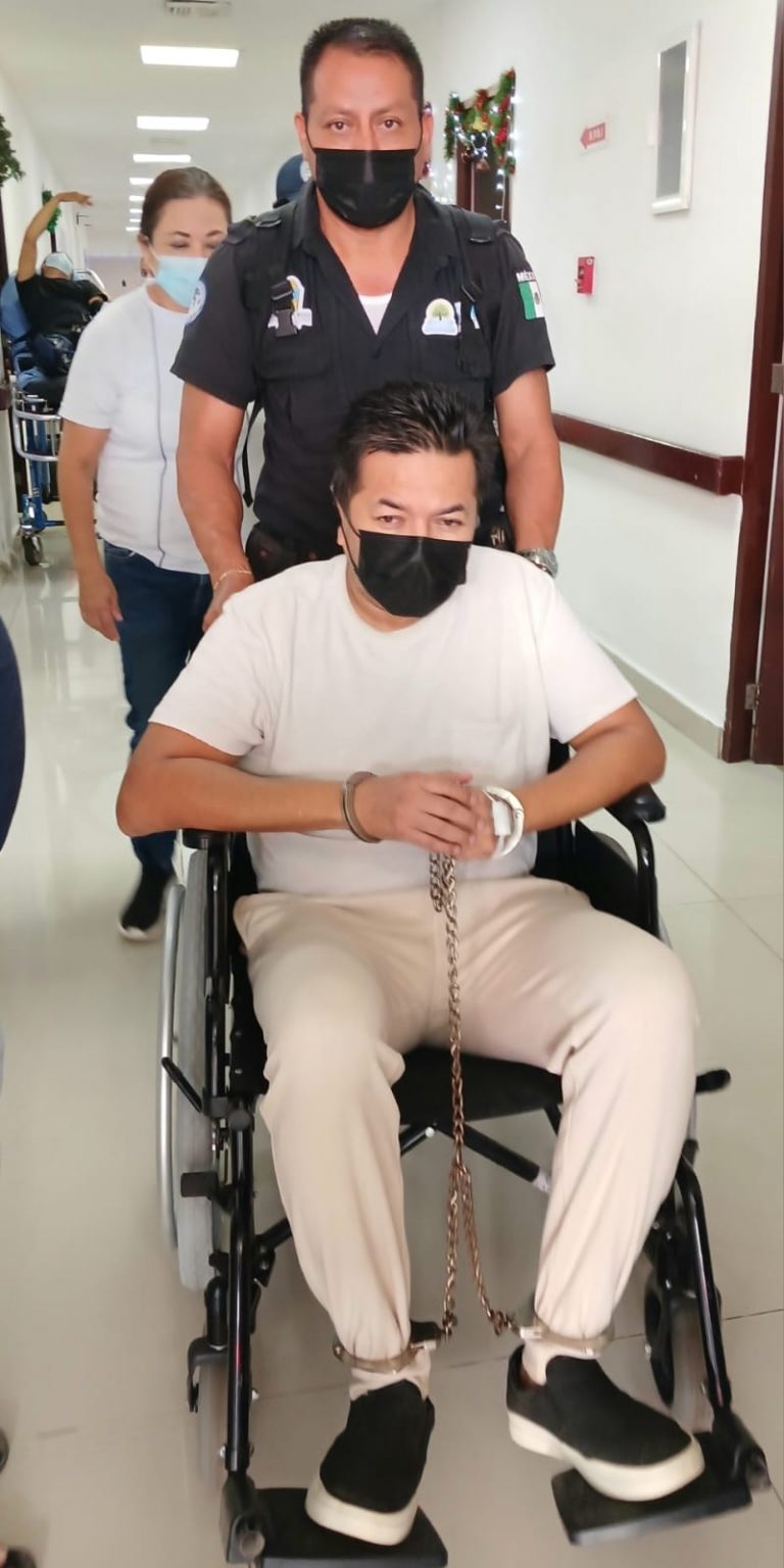 Emiliano Ramos sale del hospital