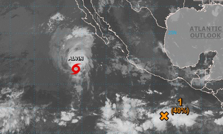 QR Ahora Alvin huracan