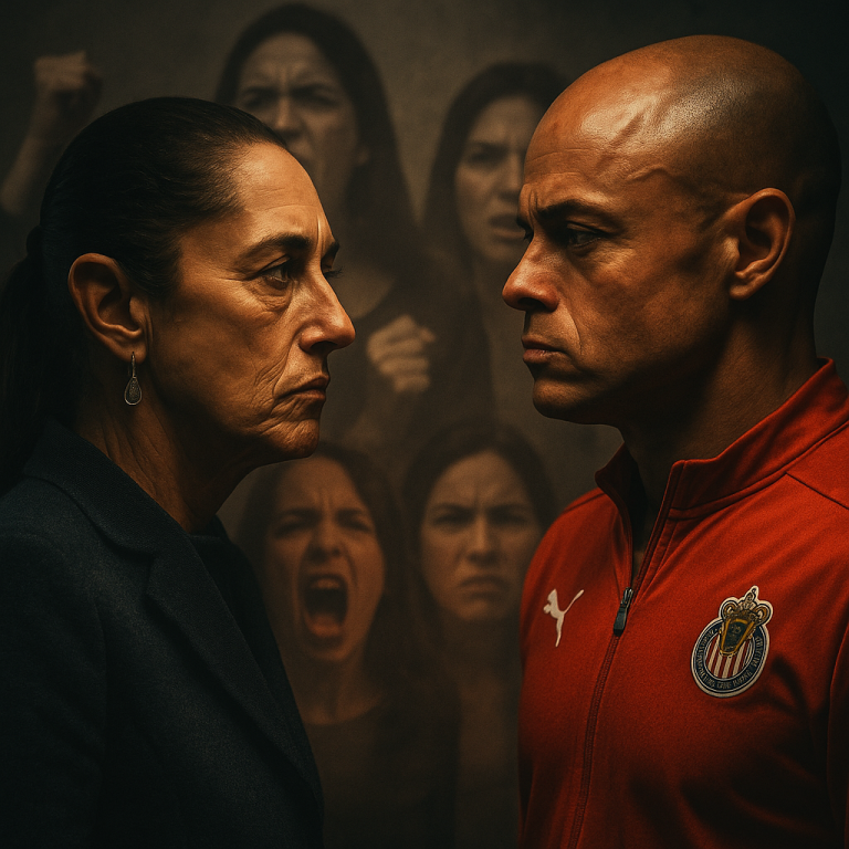 Chicharito y Claudia QR Ahora