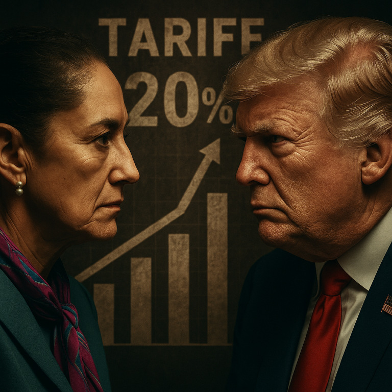 QR Ahora Claudia y Trump