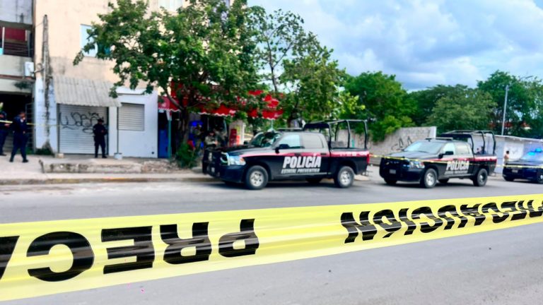 Ataque armado en supermanzana 251 deja a un hombre grave en Cancún