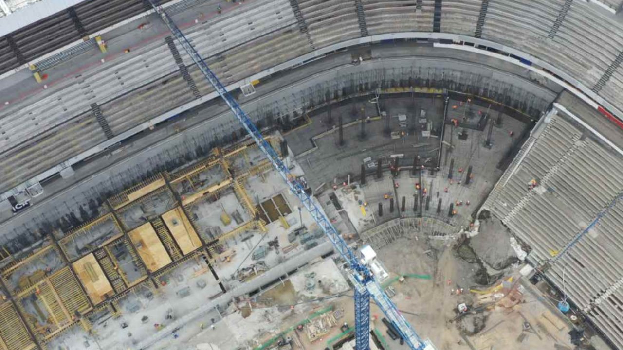 El Estadio Azteca se prepara para la inauguración del Mundial 2026 con una remodelación que incluye nueva fachada LED, palco VIP y túnel de salida para los jugadores.