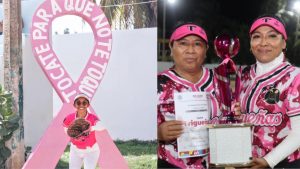El Gobierno de Isla Mujeres realizó el cuadrangular de sóftbol “Home Run por la Vida” para fomentar la actividad física, la convivencia familiar y la prevención del cáncer de mama dentro de la campaña del mes rosa.