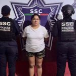 Zuleyma del Carmen “N” fue detenida por presuntamente agredir a un hombre con una piedra en la supermanzana 236 de Cancún