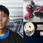 Axel Jesús “N” fue detenido en la Supermanzana 227 de Cancún durante un operativo conjunto entre la Secretaría de Seguridad Ciudadana y la Secretaría de Marina.