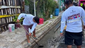Gracias a labores preventivas de Protección Civil, Servicios Públicos, Zofemat y Seguridad Ciudadana, las lluvias del viernes se atendieron rápidamente, evitando afectaciones en zonas bajas de Isla Mujeres.
