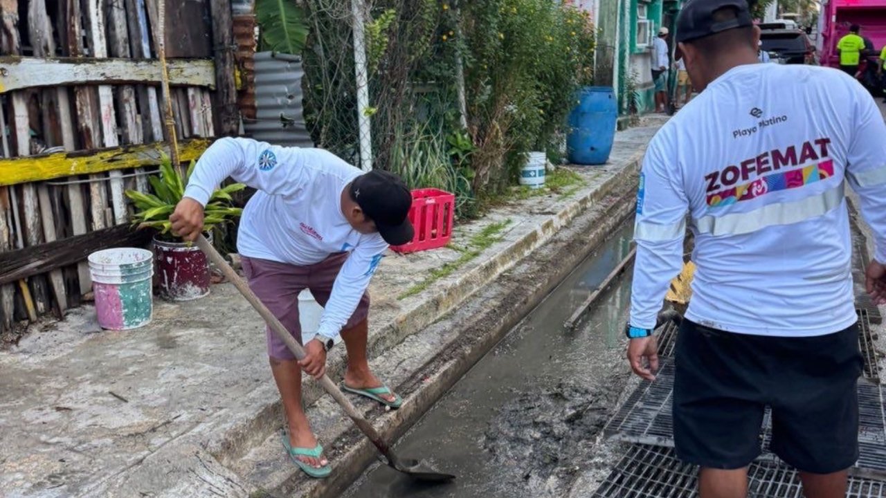 Gracias a labores preventivas de Protección Civil, Servicios Públicos, Zofemat y Seguridad Ciudadana, las lluvias del viernes se atendieron rápidamente, evitando afectaciones en zonas bajas de Isla Mujeres.