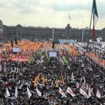 Miles de personas de distintos estados se dieron cita en el Zócalo de la Ciudad de México para escuchar el mensaje de Claudia Sheinbaum por su primer año de gobierno.