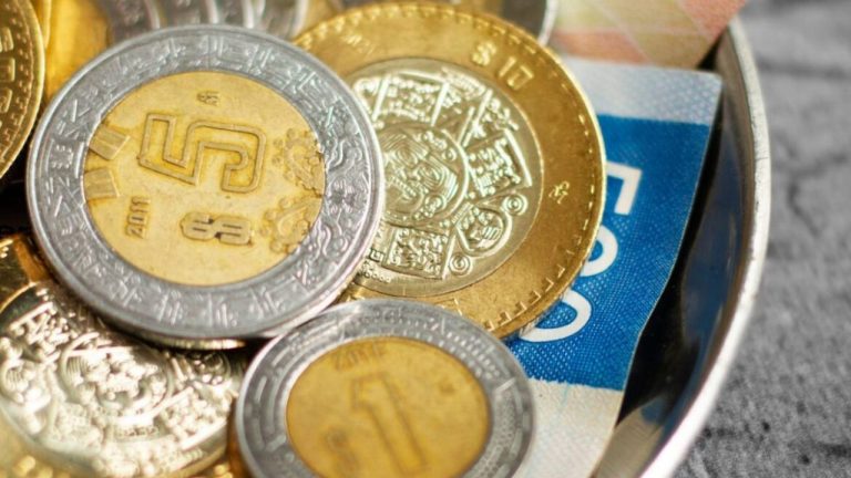 Peso mexicano retrocede en medio de incertidumbre global