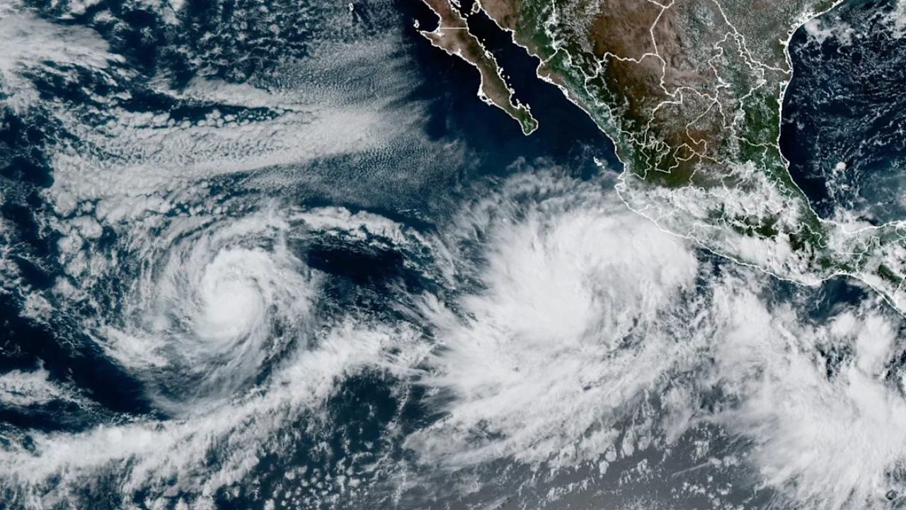 La tormenta tropical Priscila se formó la tarde de este sábado y se desplaza paralela a la costa del Pacífico mexicano.