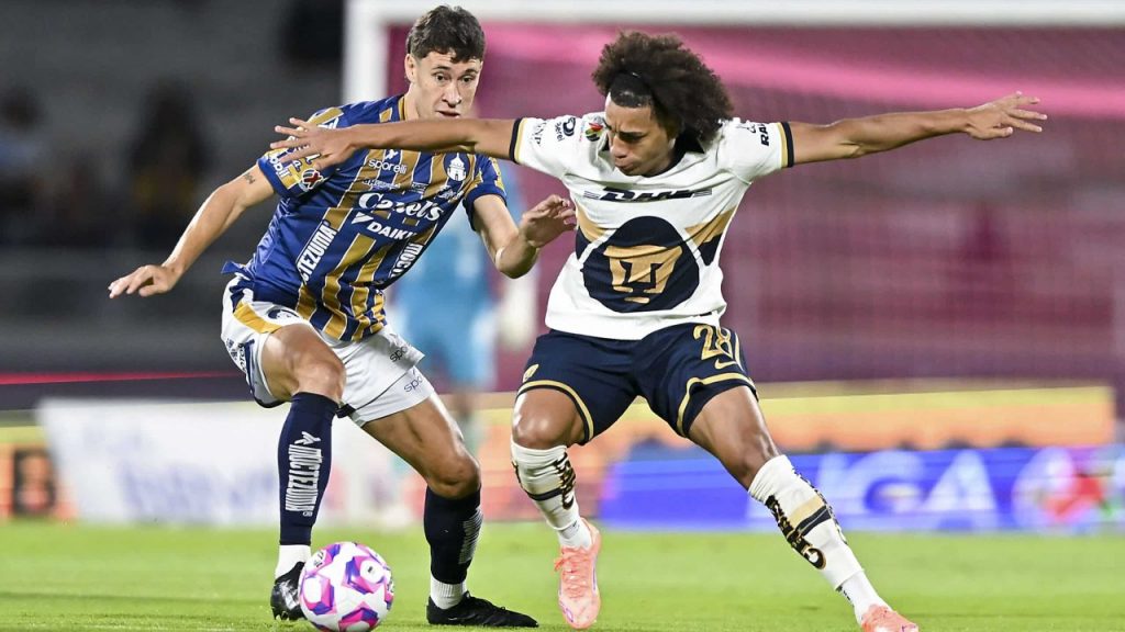 Los universitarios cayeron 0-1 ante Atlético de San Luis y se rezagan al lugar 12 de la tabla, poniendo en riesgo su clasificación al Play In.