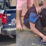 Vecinos de la Supermanzana 219 de Cancún lograron detener a un hombre que intentaba robar en la casa de un adulto mayor.