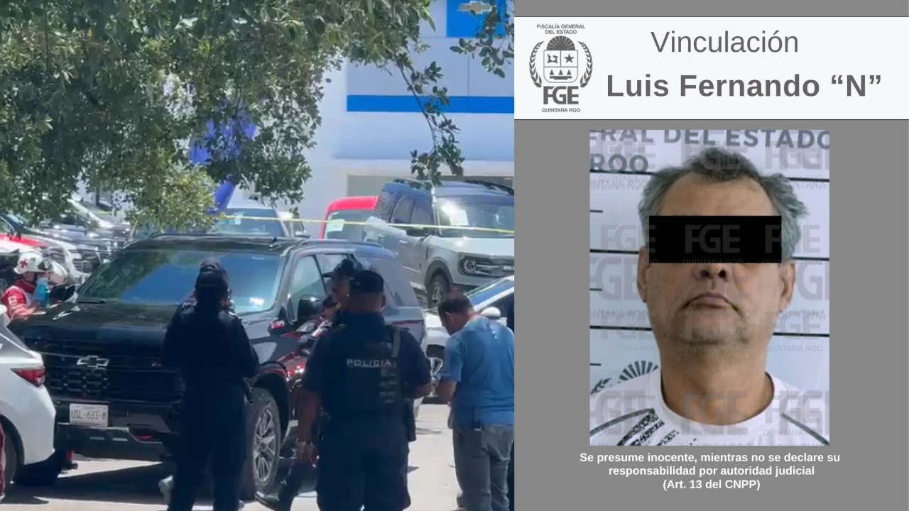 Luis Fernando “N”, alias “El Inge”, fue vinculado a proceso por presuntamente ordenar el asesinato del líder sindical Mario Machuca en Cancún.