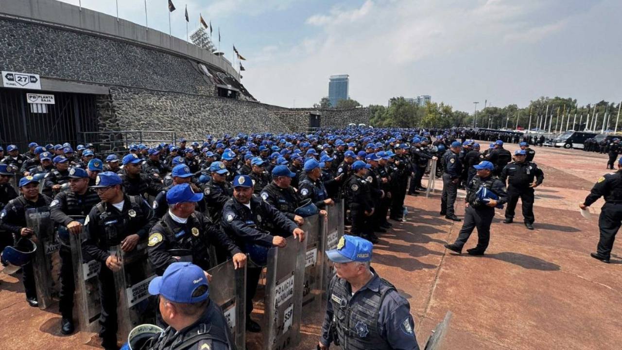 La UNAM reforzará vigilancia y protección civil antes, durante y después del partido Cruz Azul–Chivas, como parte del operativo “Estadio Seguro”.