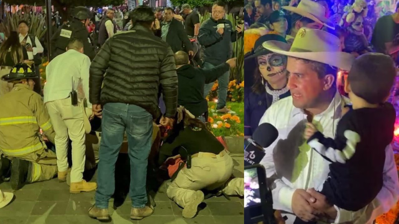 El alcalde de Uruapan, Carlos Manzo Rodríguez, fue asesinado la noche del sábado durante la inauguración del Festival de Velas.