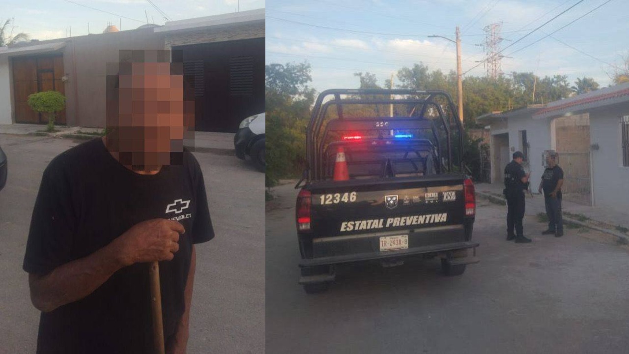 Elementos de la Policía Estatal localizaron en Chetumal a un adulto mayor reportado como desaparecido desde el 6 de noviembre.