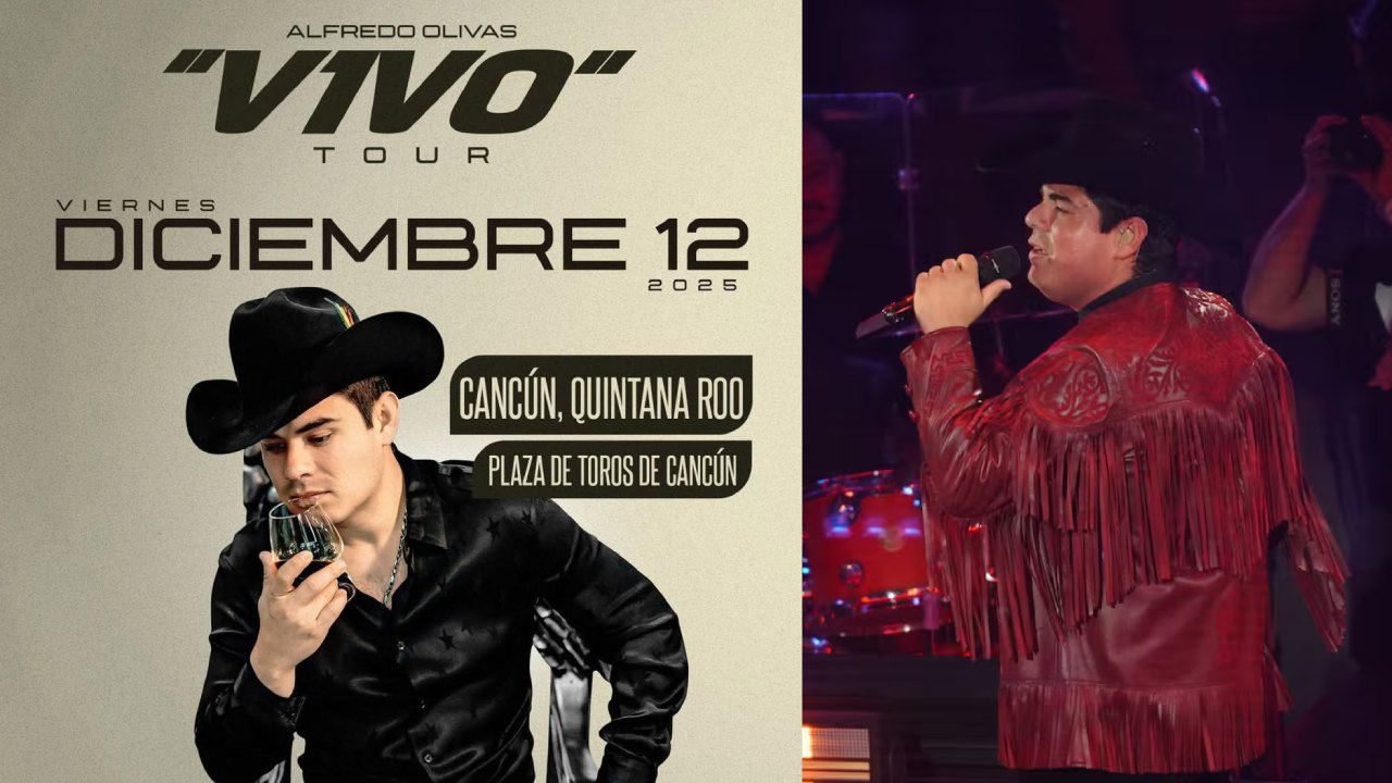 Alfredo Olivas detuvo su show en Pachuca tras recibir un misterioso regalo, lo que generó preocupación entre sus seguidores.