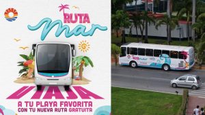 El Ayuntamiento presentó Ruta Mar, un sistema gratuito de transporte de fin de semana que conectará colonias alejadas con las principales playas de Cancún.