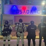 Guardia Nacional, Policía Municipal y Fiscalía participaron en la inspección del establecimiento.