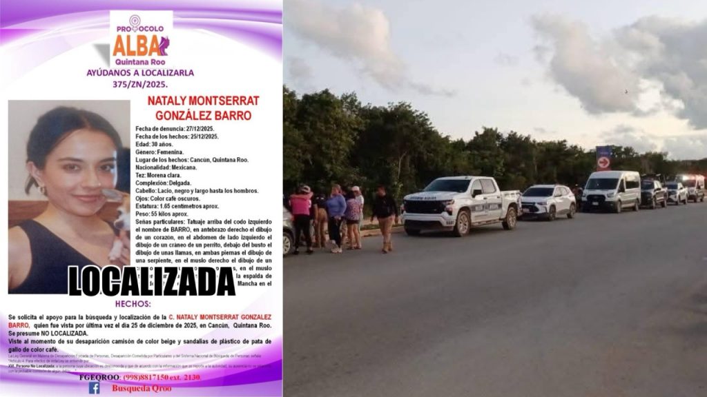 El cuerpo de Nataly Monserrat fue encontrado en una zona de maleza; no se reportan signos visibles de violencia.