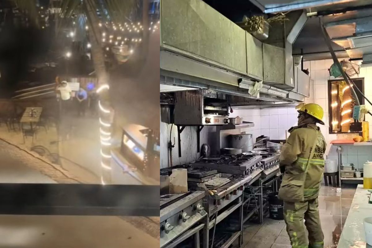 Un conato de incendio en la cocina de un restaurante ubicado en el kilómetro 13 de la zona hotelera de Cancún provocó la evacuación preventiva de cerca de 50 personas. El fuego fue controlado por empleados y bomberos, sin que se reportaran personas lesionadas.