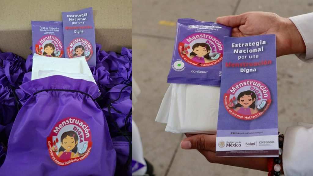 SEP y SSA presentan estrategia que garantiza menstruación digna en secundarias y bachilleratos de todo el país.