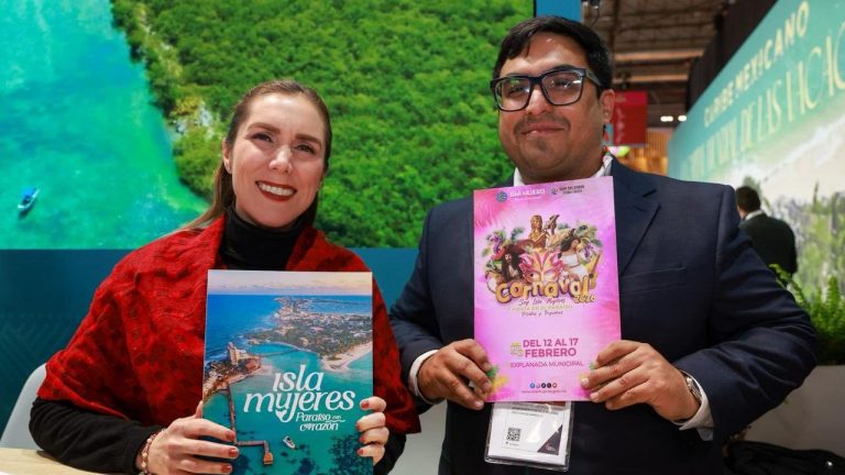 El Carnaval “Soy Isla Mujeres” 2026 fue proyectado en FITUR como una apuesta cultural, turística e incluyente del municipio.