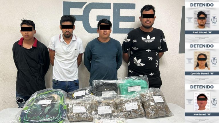 Siete personas fueron detenidas en Puerto Morelos, Isla Mujeres y Benito Juárez por presunto narcomenudeo.