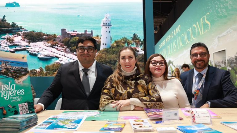 Isla Mujeres destacó en FITUR 2026 por su turismo responsable, incluyente y la promoción de su riqueza natural y cultural.
