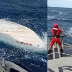 Localizan lancha volcada con tres tripulantes frente a Isla Mujeres