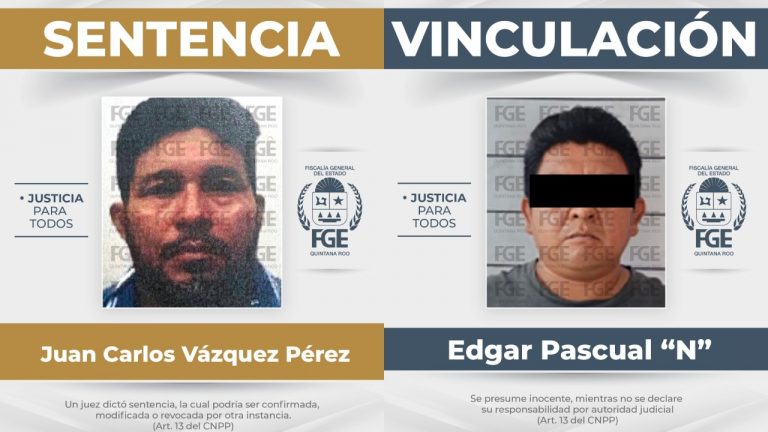 FGE logra sentencia de 50 años por abuso contra una menor en Cancún; otro hombre fue vinculado por hechos similares en Carrillo Puerto.