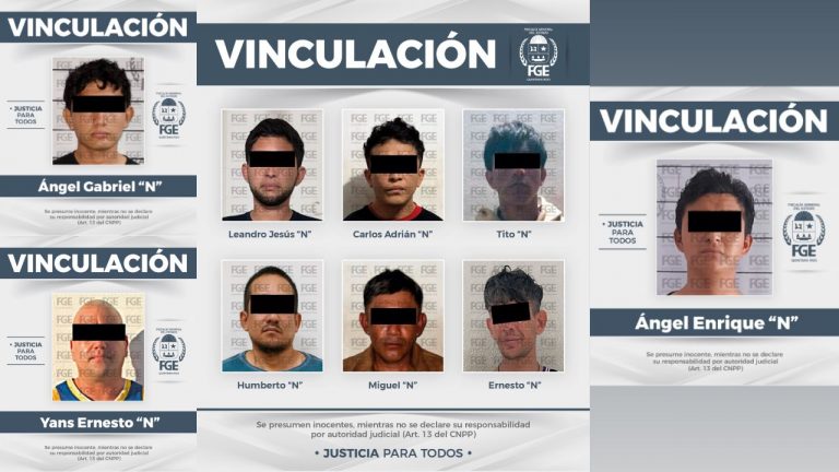 Un Juez de Control vinculó a proceso a nueve personas detenidas por presuntos delitos contra la salud en su modalidad de narcomenudeo.