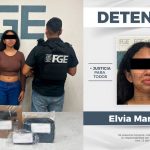 Una mujer fue detenida en Playa del Carmen con presuntas dosis de droga y un arma de fuego que estaría relacionada con al menos tres homicidios en Quintana Roo.