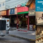 Una explosión destruyó un local en Cancún y dejó a un hombre con quemaduras graves; familiares solicitan apoyo económico.