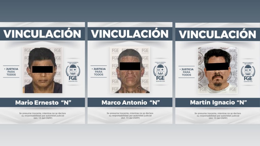 Vinculan a proceso a tres personas en Cancún por extorsión