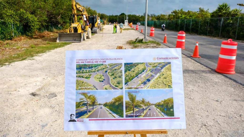 Inicia construcción de la carretera a Isla Blanca con inversión superior a 183 mdp para mejorar la conectividad en el norte de Quintana Roo.
