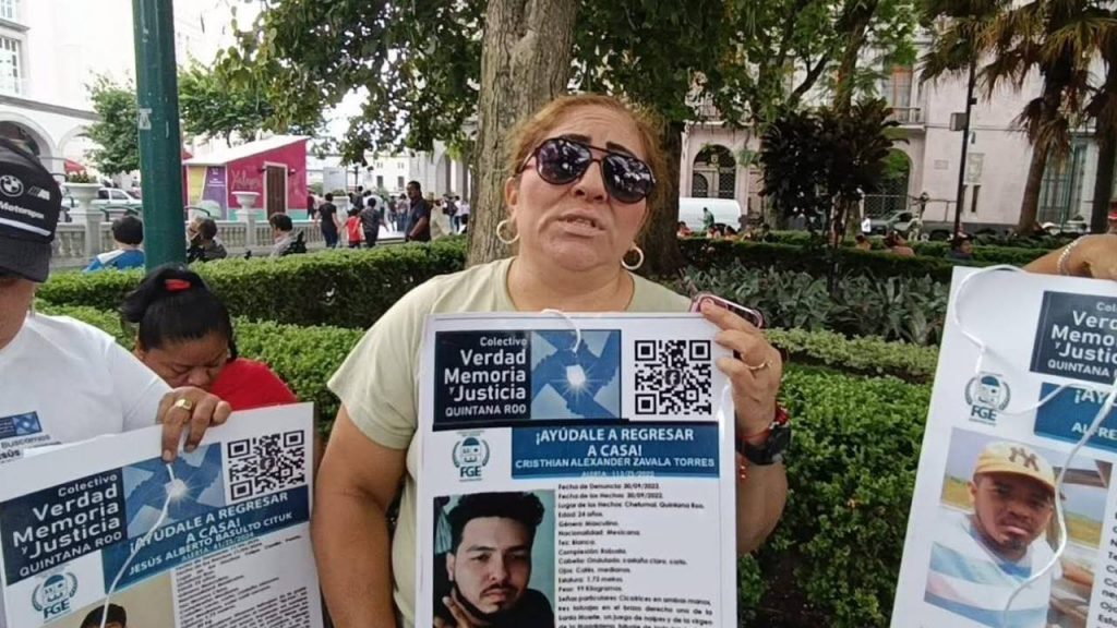 Colectivo de Quintana Roo realizó búsquedas en Veracruz y colocó fichas para localizar a personas desaparecidas en distintos municipios.