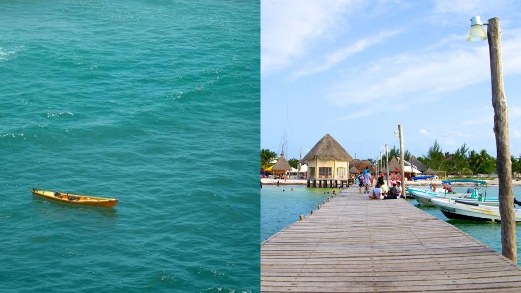 Autoridades mantienen un operativo en Holbox para localizar a un turista desaparecido tras ingresar al mar en una tabla de pádel.