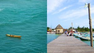 Autoridades mantienen un operativo en Holbox para localizar a un turista desaparecido tras ingresar al mar en una tabla de pádel.