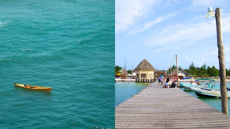 Autoridades mantienen un operativo en Holbox para localizar a un turista desaparecido tras ingresar al mar en una tabla de pádel.