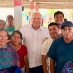 Rafael Marín sostuvo un encuentro con habitantes de Mayabalam, quienes expusieron problemas de tierra y uso de suelo.